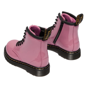 Dr Martens - 1460 J Patent Schnürstiefel | Rosa