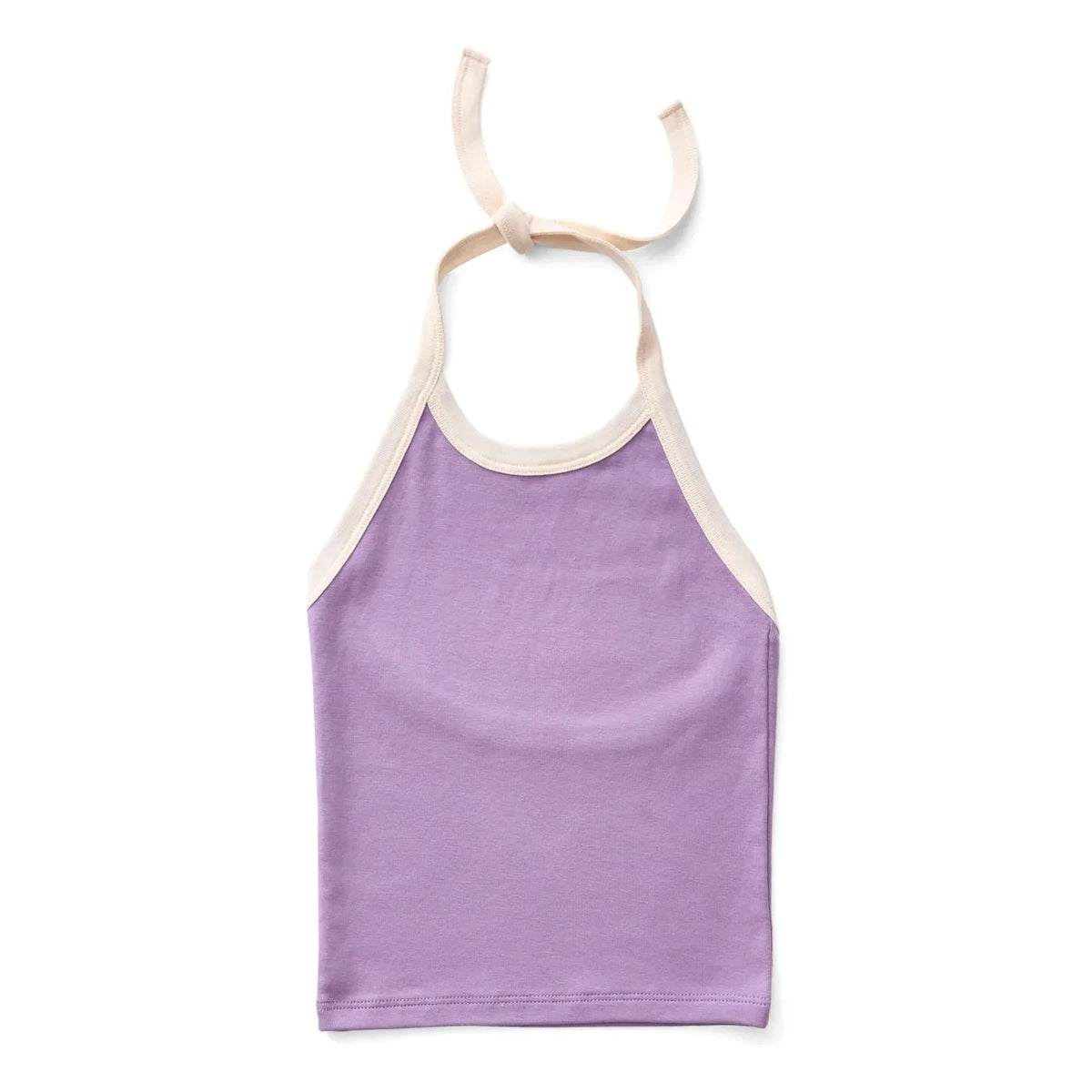 Soor Ploom - Schnür-Top aus Bio-Baumwolle | Lila