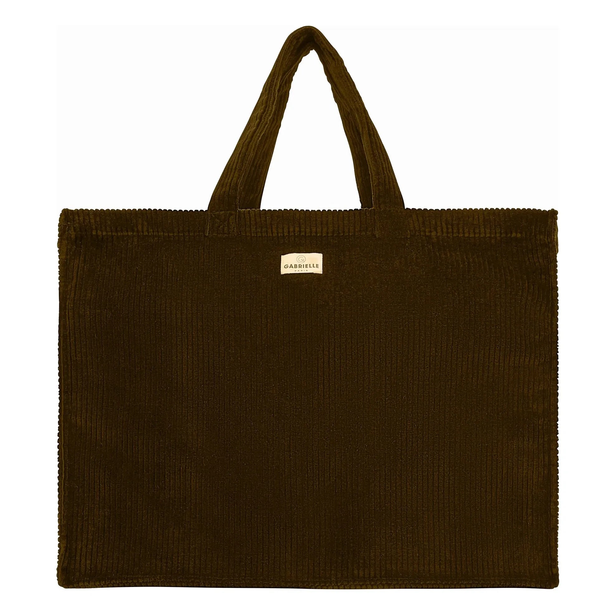 Gabrielle Paris - Samt Wochenendtasche | Olivgrün