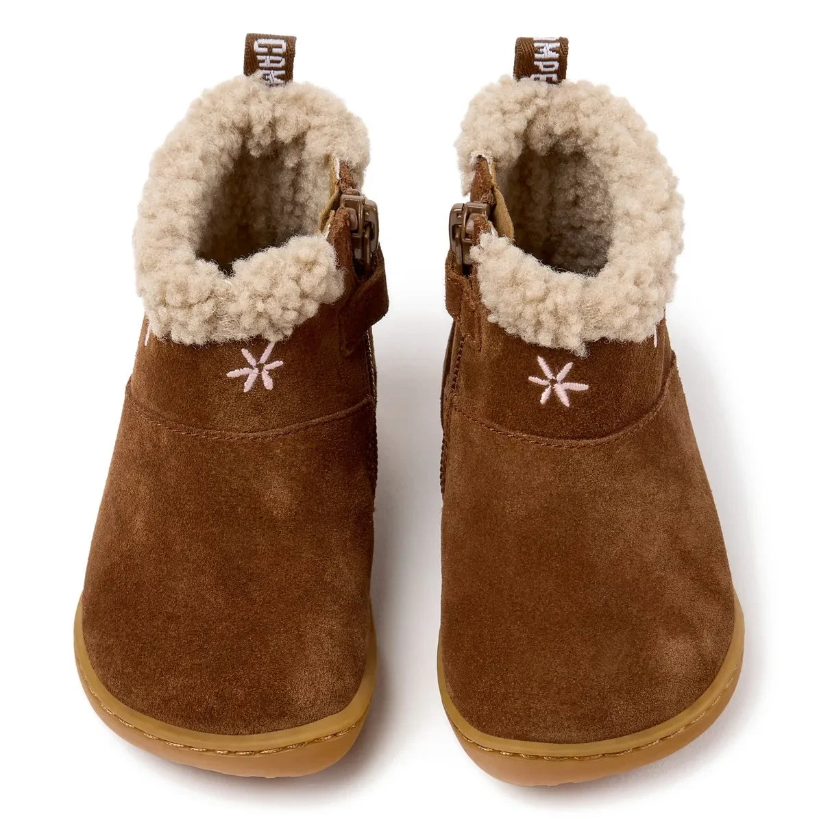 Camper - Little Flower United Gefütterte Stiefeletten | Braun