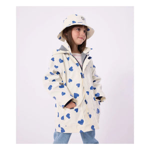 Petit Bateau - Ikonische gewachste Herzen Recycelte Schwämme | Elfenbein