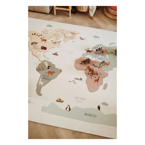 Play and Go - Tiloo modulare Spielmatte - Weltkarte