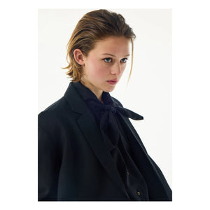 BELLEPIECE - Tailoring London Reine Wolljacke | Schwarz