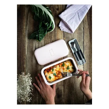 Monbento - MB Slim Box Besteckset aus Edelstahl | Schwarz
