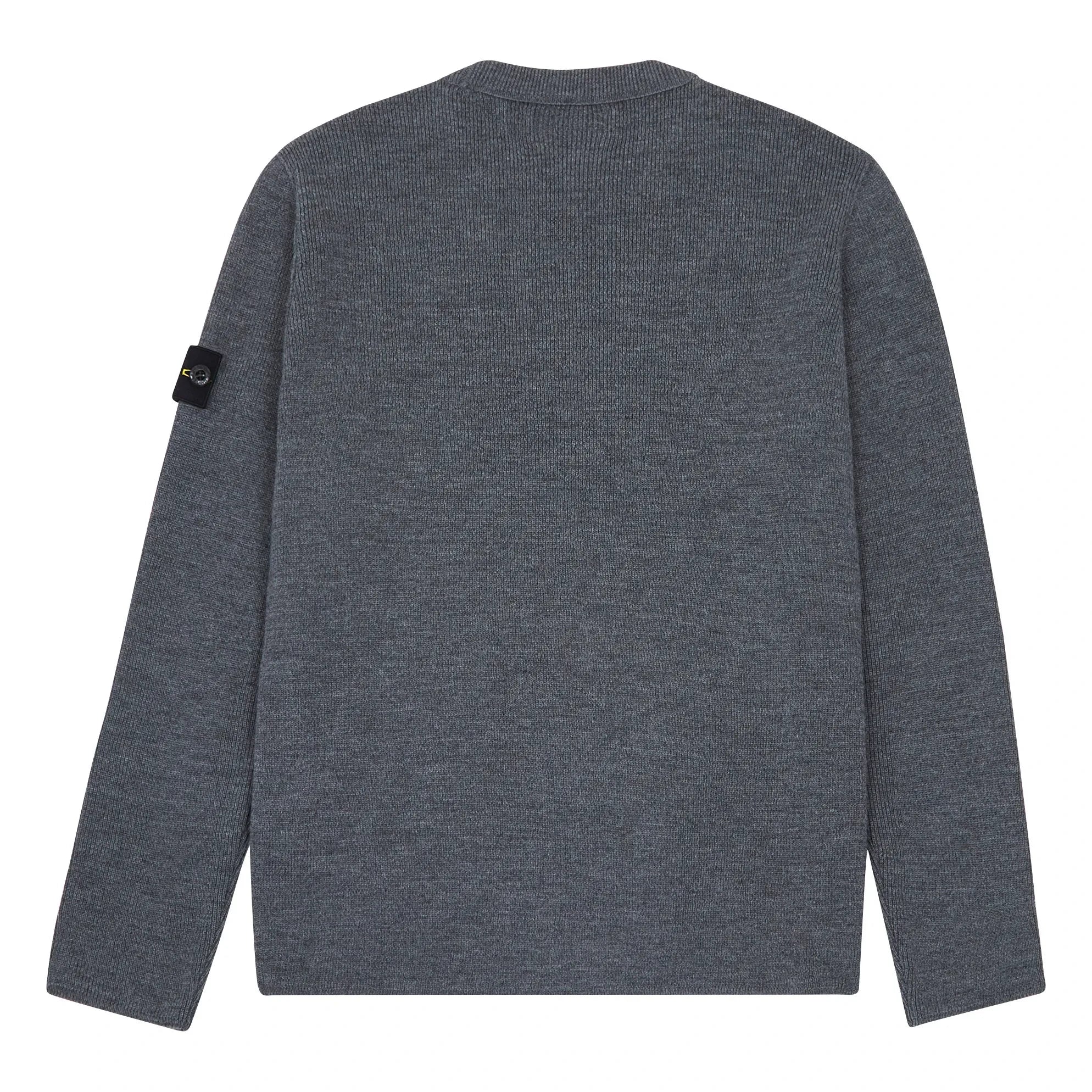 Stone Island - Graues schlichtes Sweatshirt