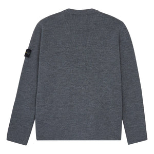 Stone Island - Graues schlichtes Sweatshirt
