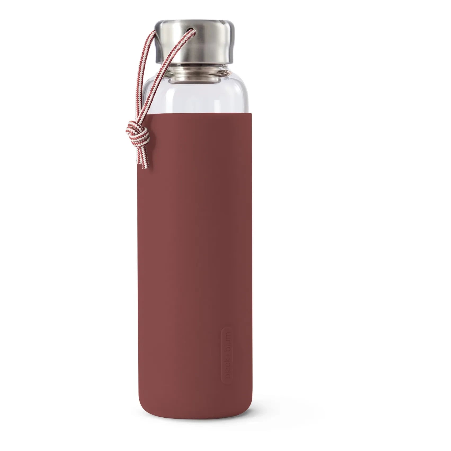 Black + Blum - Borosilikat Cam Su Şişesi - 600 ml | Bordo