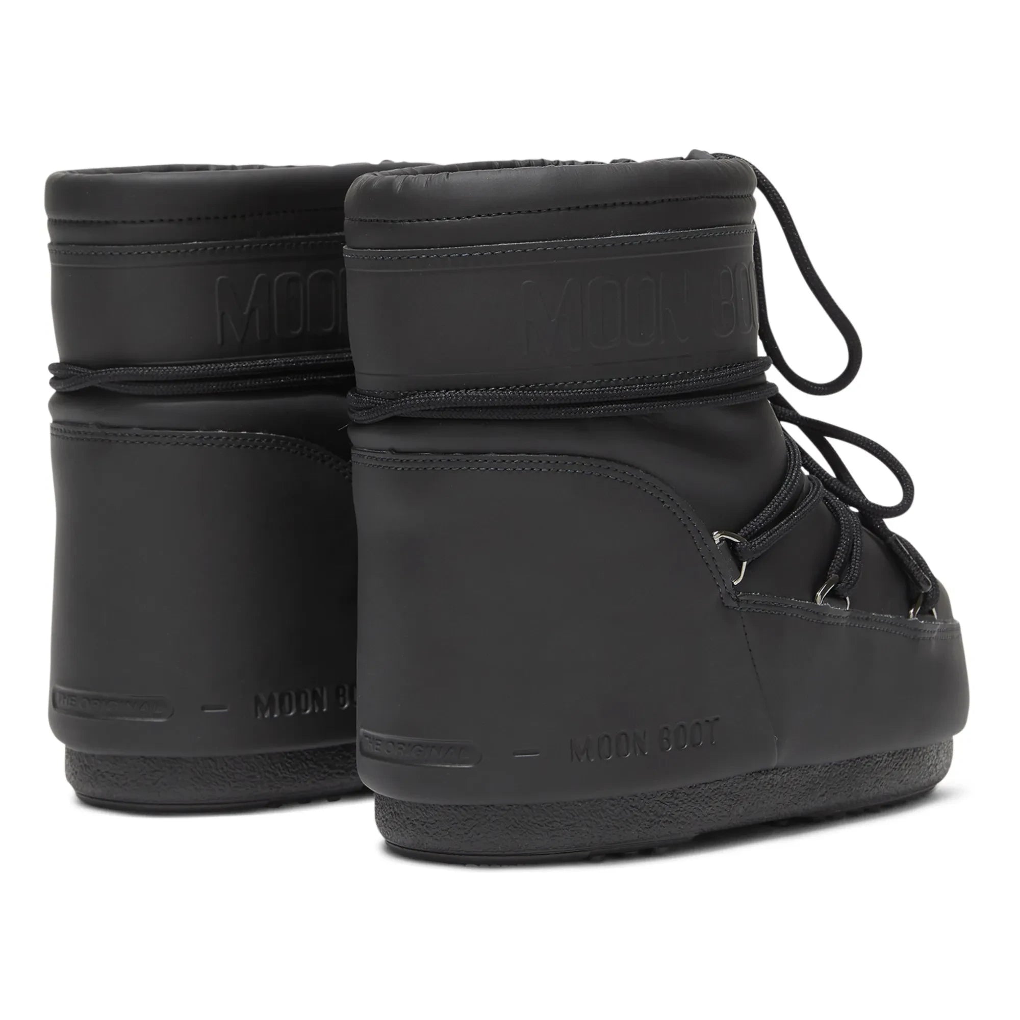 Moon Boot - Niedrige Icon Gummistiefel | Schwarz