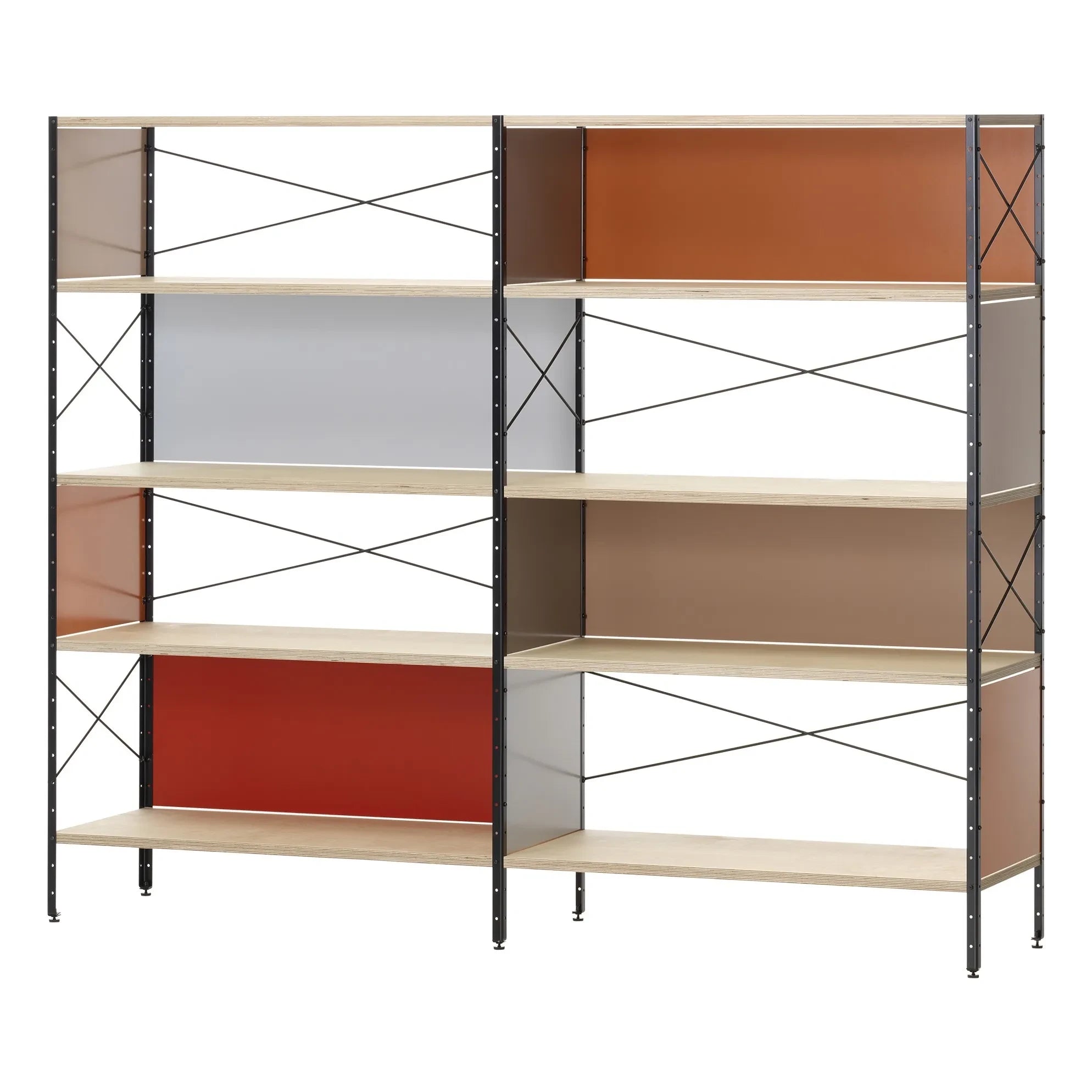 Vitra - Eames Storage Unit ESU, Regal - 4 Regale - Charles & Ray Eames, 1949