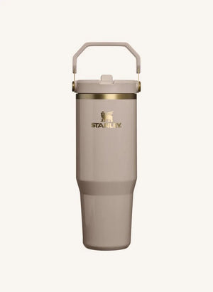 Stanley 1913 - Isolierter Becher - IceFlow Flip Straw 2.0 | Silber grau