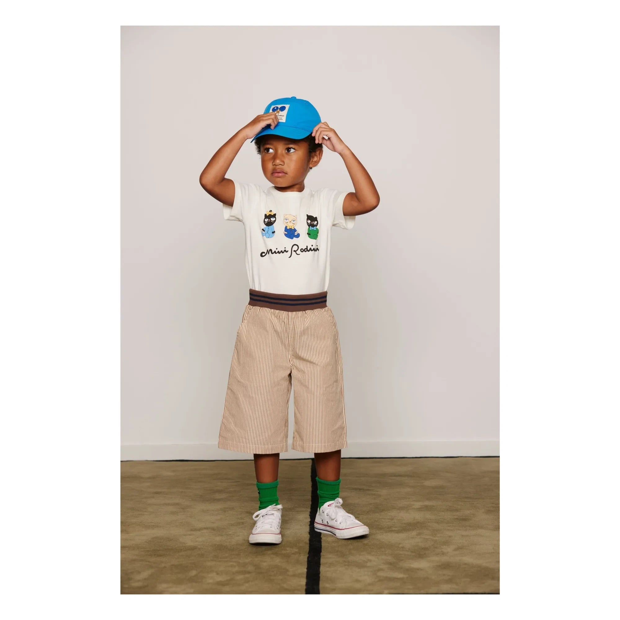 Mini Rodini - Tier-T-Shirt Bio-Baumwolle | Weiß