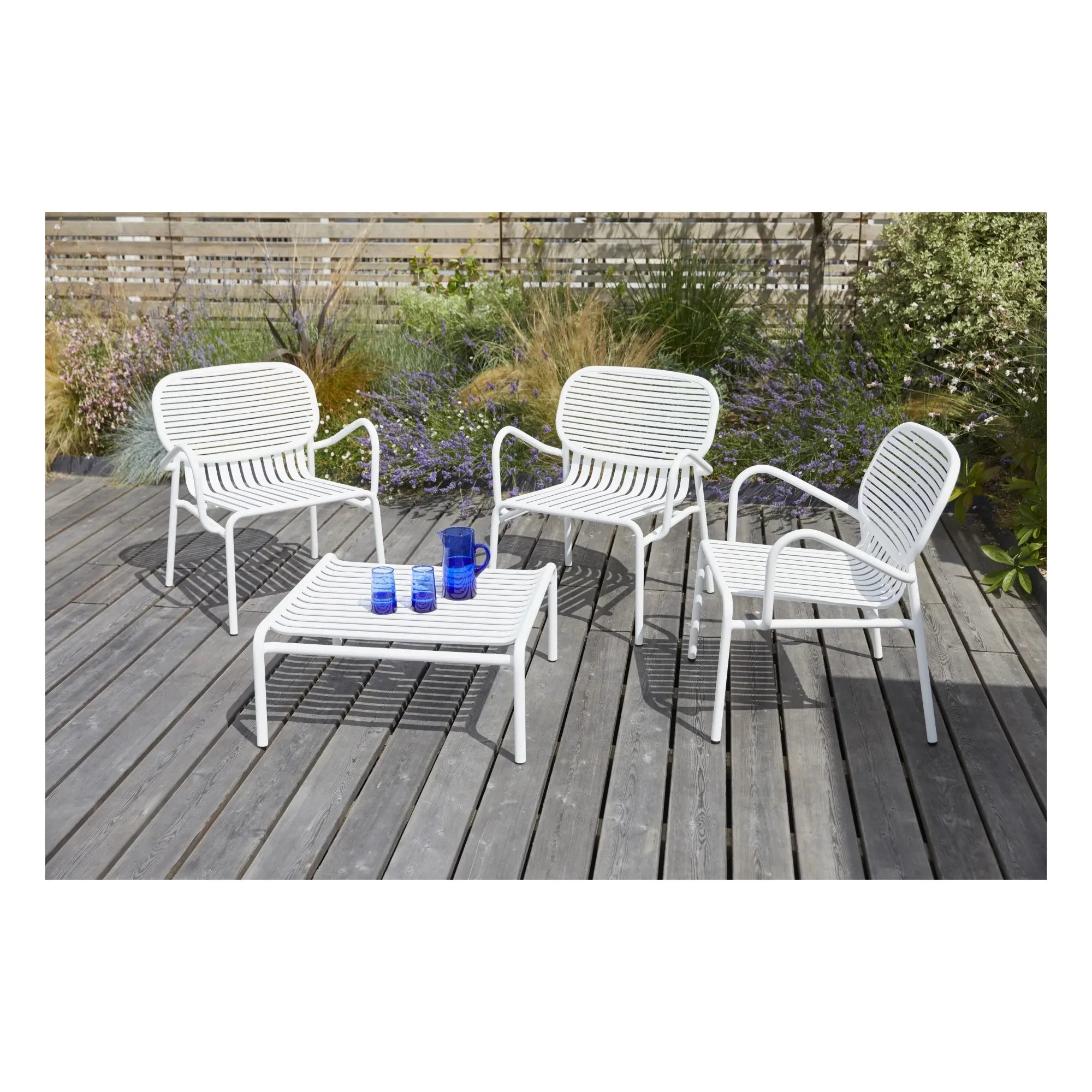 Petite Friture - Wochenende Sessel - 2er Set | Weiß