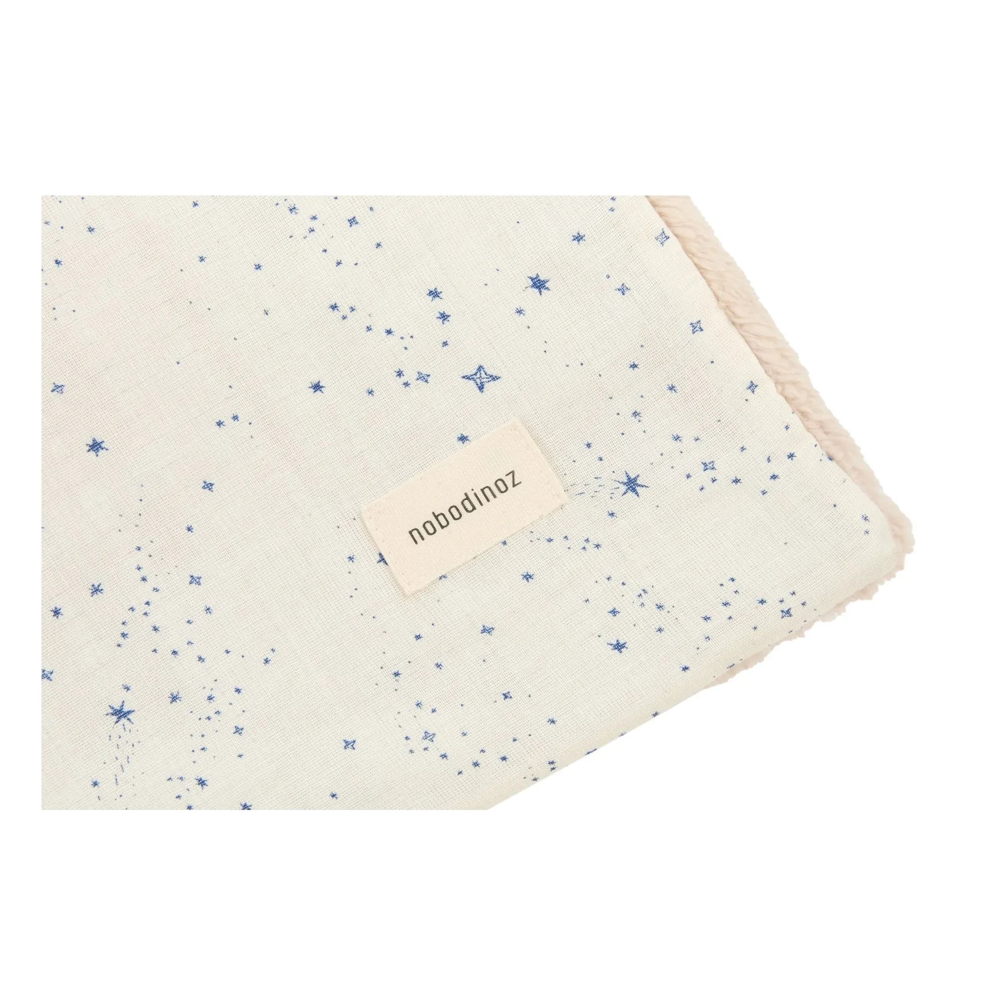 Nobodinoz - Wabi Sabi Milky Way Winterdecke | Blau