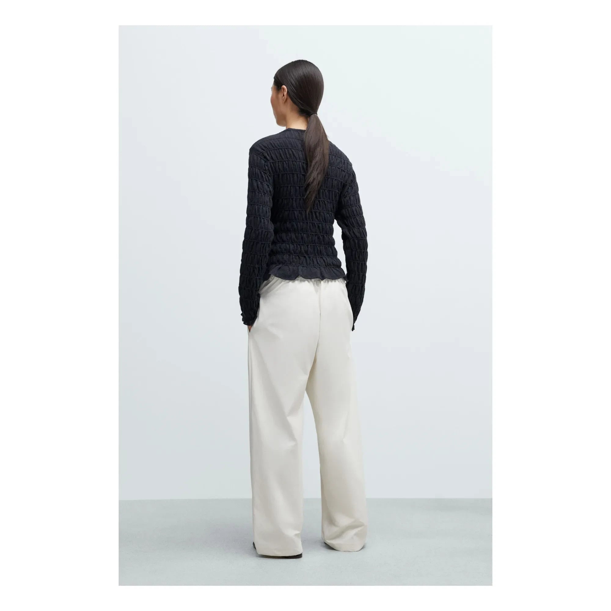 Cordera - Merinowoll-Strickjacke | Anthrazitgrau