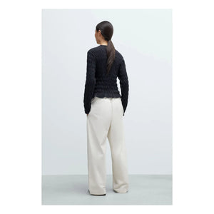 Cordera - Merinowoll-Strickjacke | Anthrazitgrau