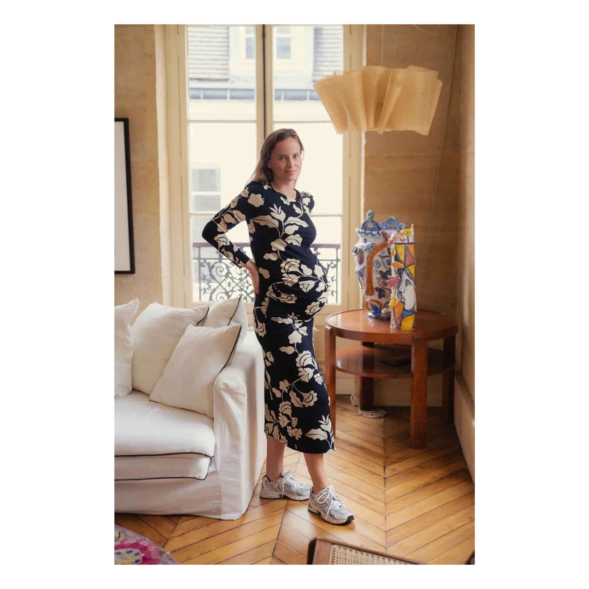 Paloma Collection - Thelma Tokyo Umstandskleid | Schwarz