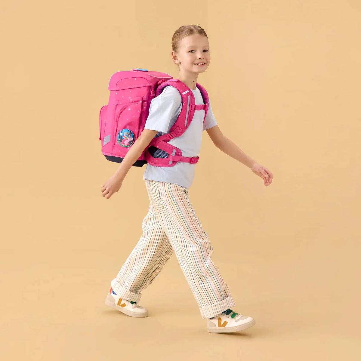 Ergobag - Schulranzen-Set cubo Wonbearcastle