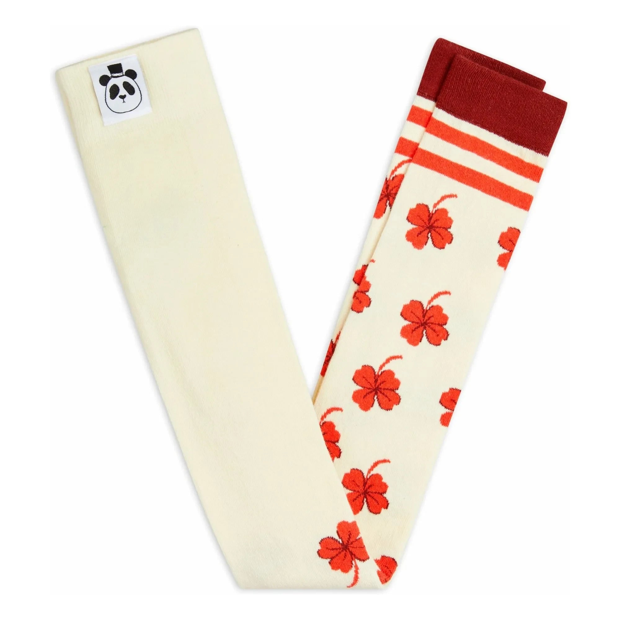 Mini Rodini - Clover Leggings aus Bio-Baumwolle | Beige