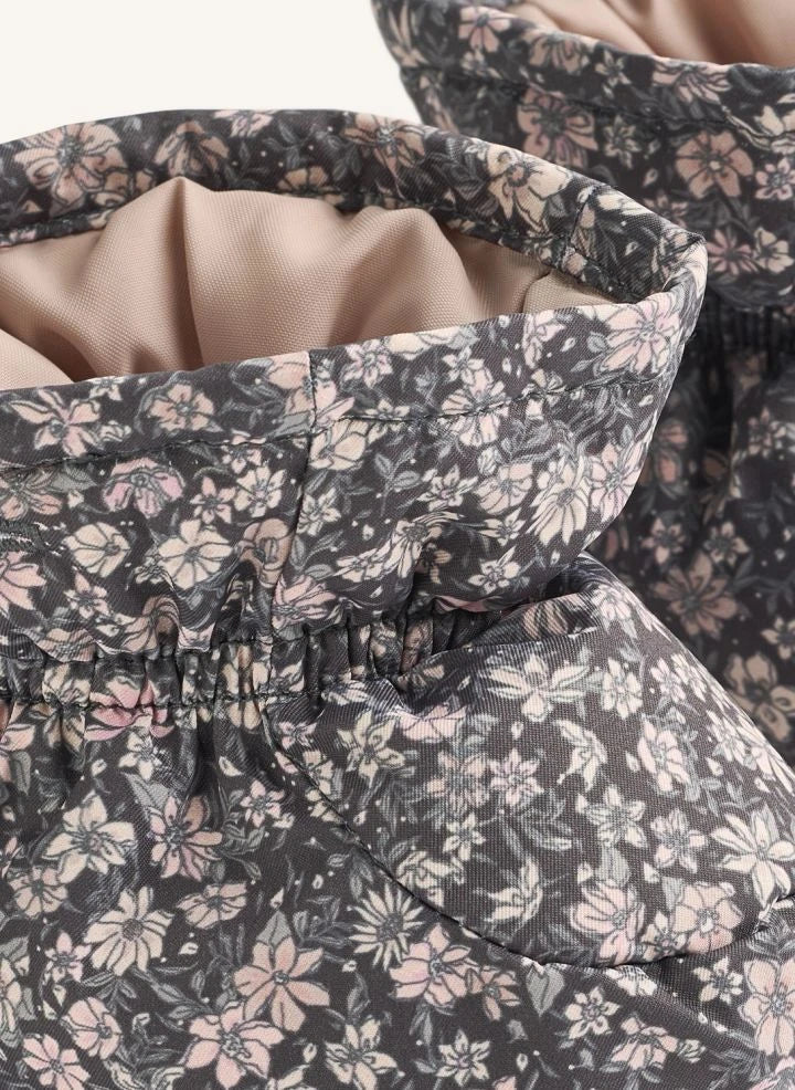 Wheat - Fuffa aus recycelten Fasern hergestellte geblümte Skistiefel | Rosa