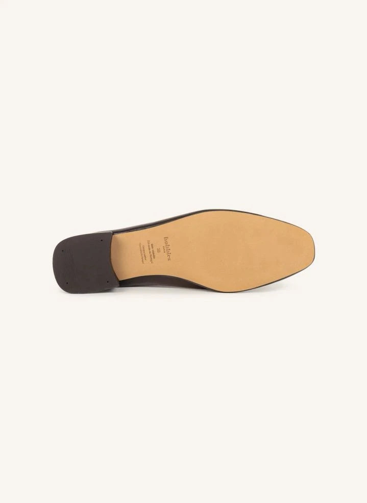 Bobbies - Agata Leder Ballerinas | Braun