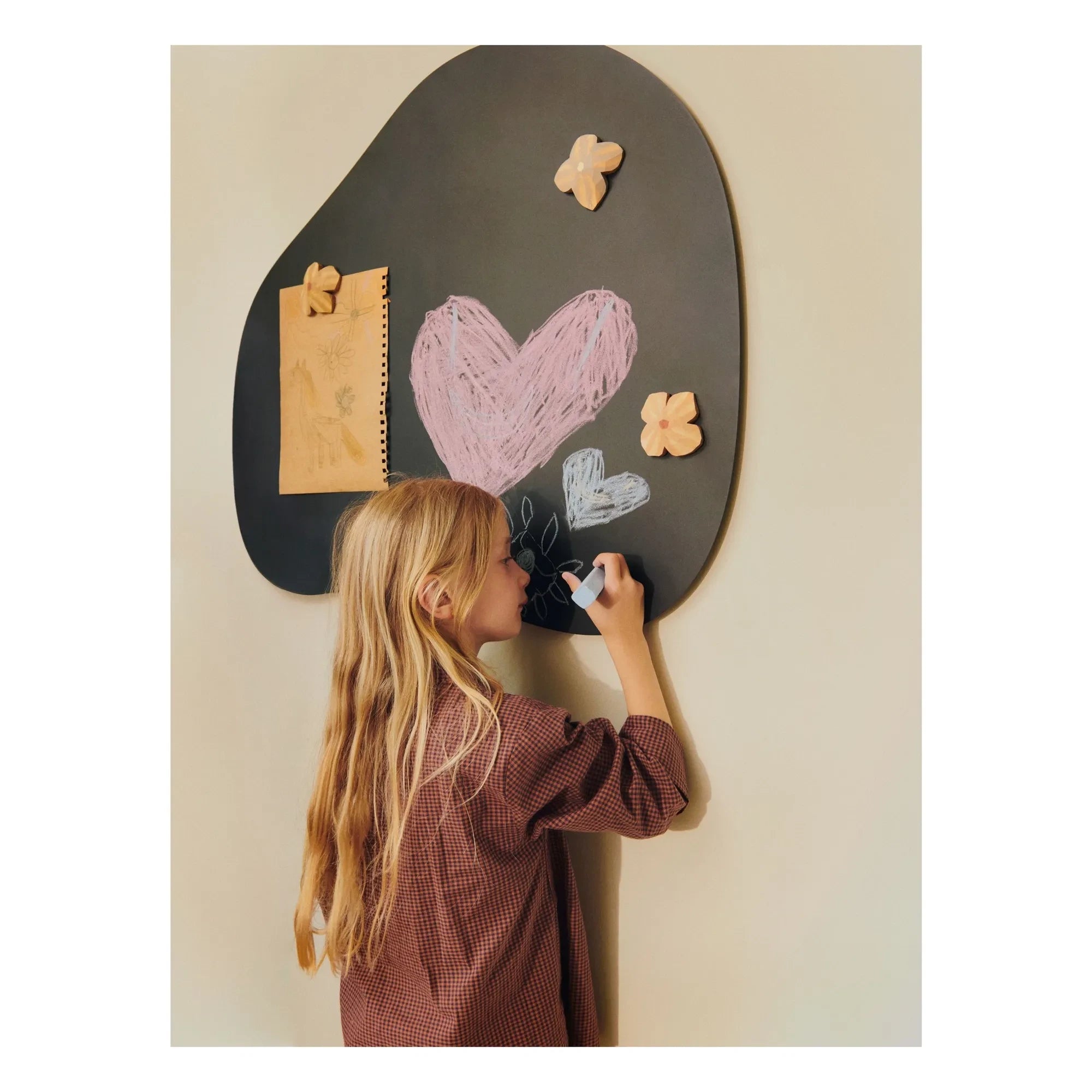 Ferm Living Kids - Willora Magnettafel | Schwarz