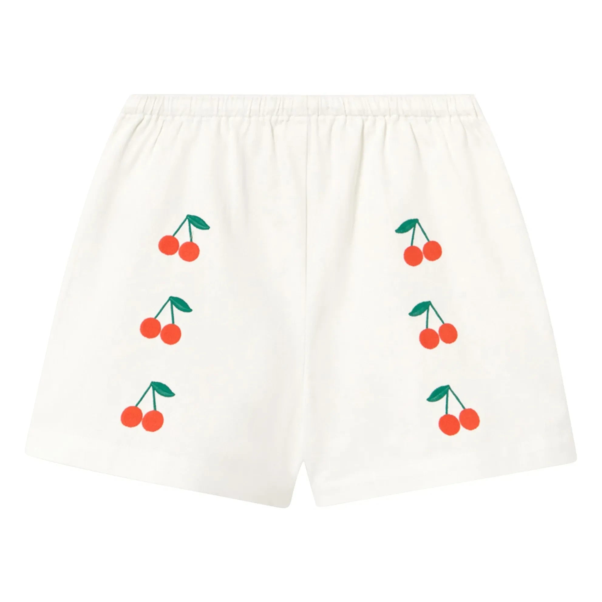 Tinycottons - Kurze Kirschen Twill | Weiß