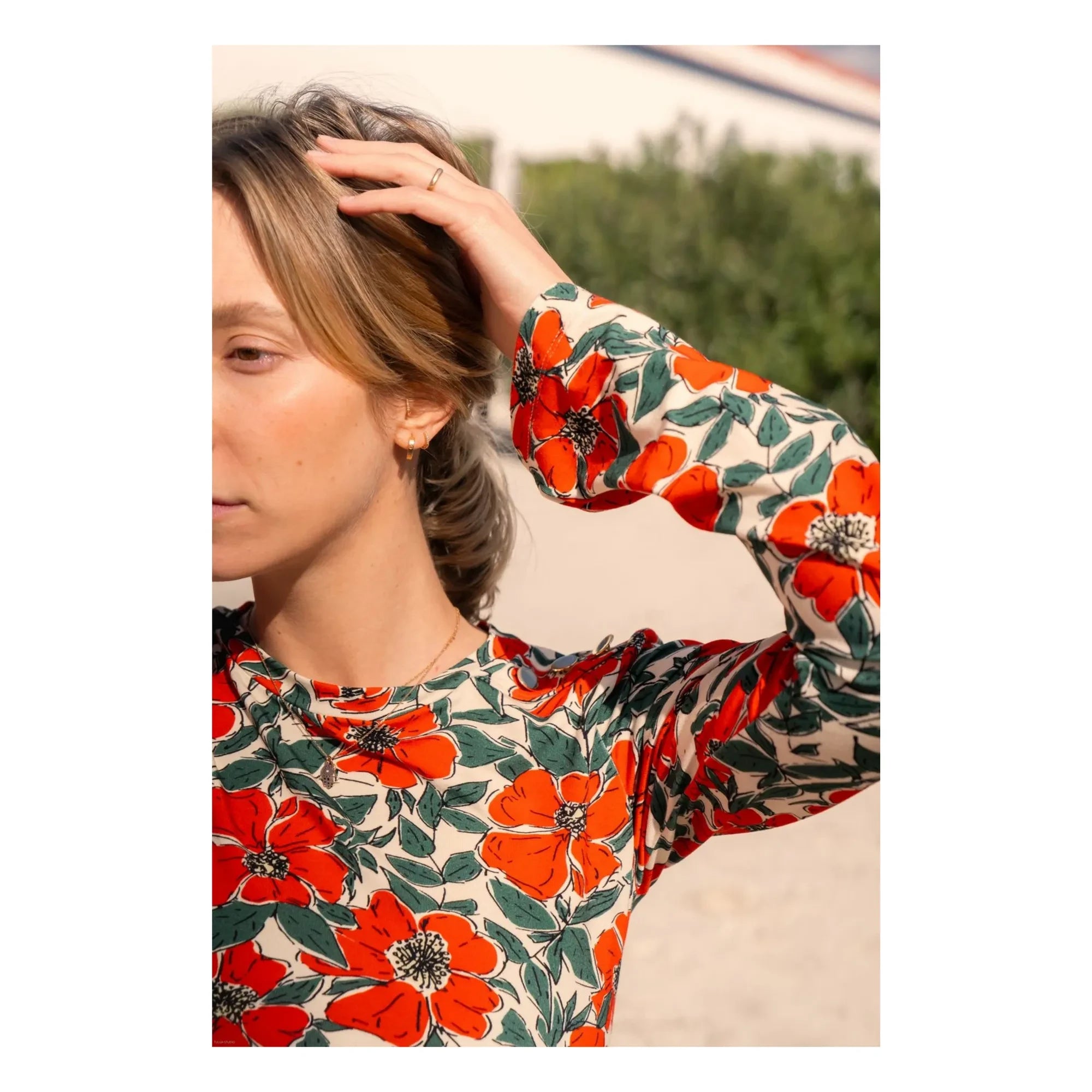 Paloma Collection - Mona Poppy Schwangerschaftsoberteil | Rot
