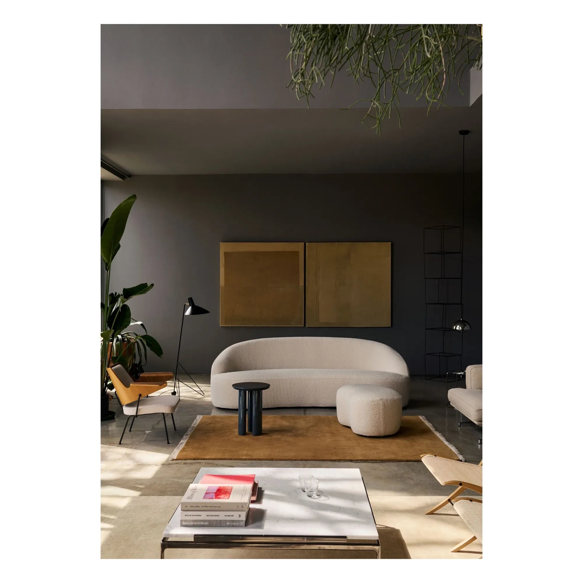 & Tradition - Margas LC5 Pouf, Louise Liljencrantz | Creme