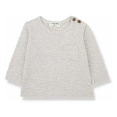 1+ in the family - Oriol T-Shirt | Melierter Beige