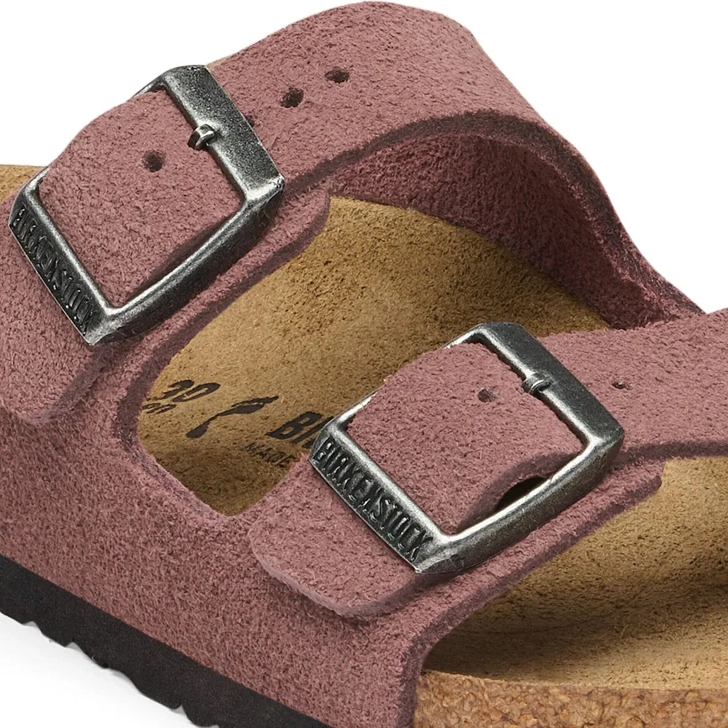 BIRKENSTOCK - Arizona Deri Sandaletler | Kiremit kırmızısı