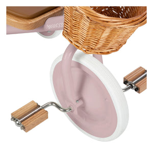 Banwood - Dreirad aus Metall und Holz | Dusty Pink