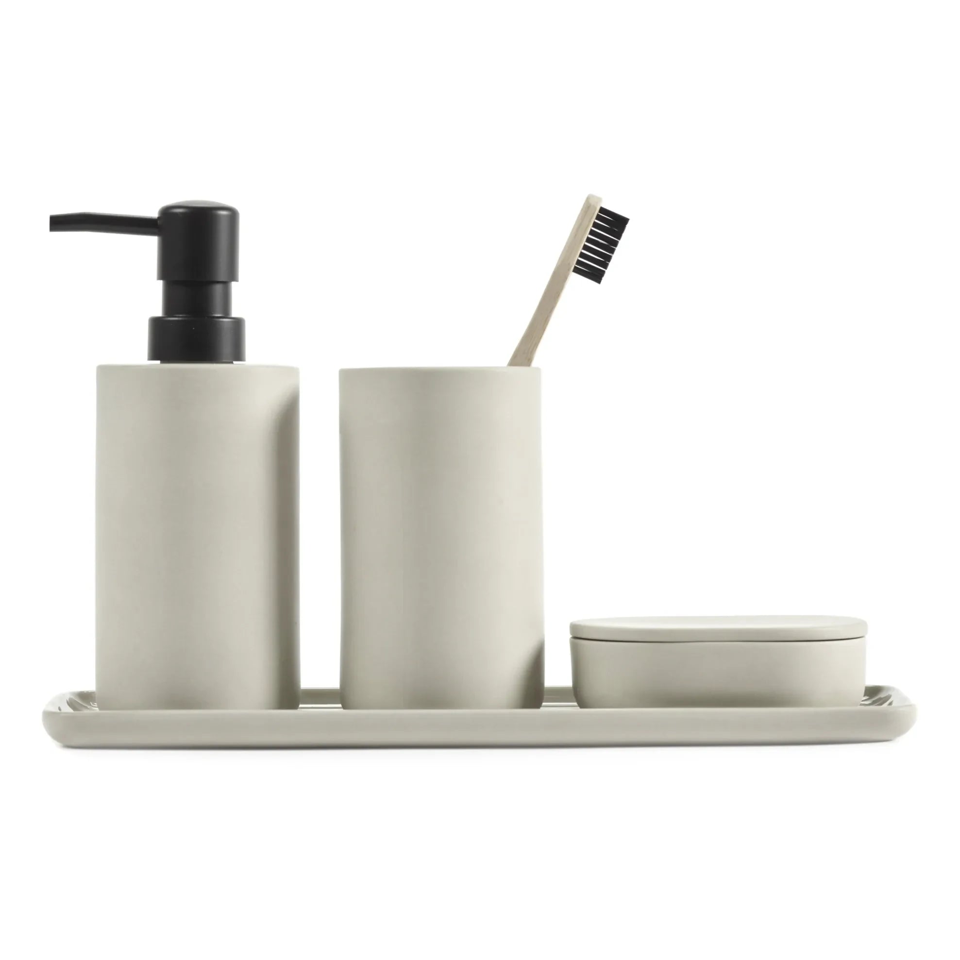 Serax - Runde Box mit Deckel | Beige