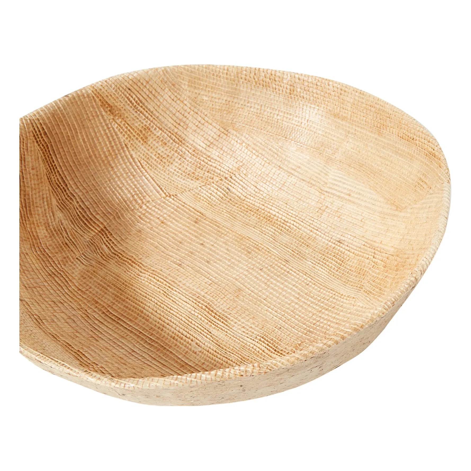 Baan – Rundes Bananenblatt-Tablett