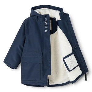 Liewood - Timba Parka aus recycelten Fasern | Marineblau