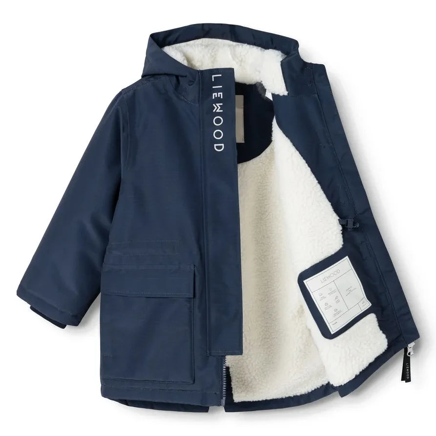 Liewood - Timba Parka aus recycelten Fasern | Marineblau