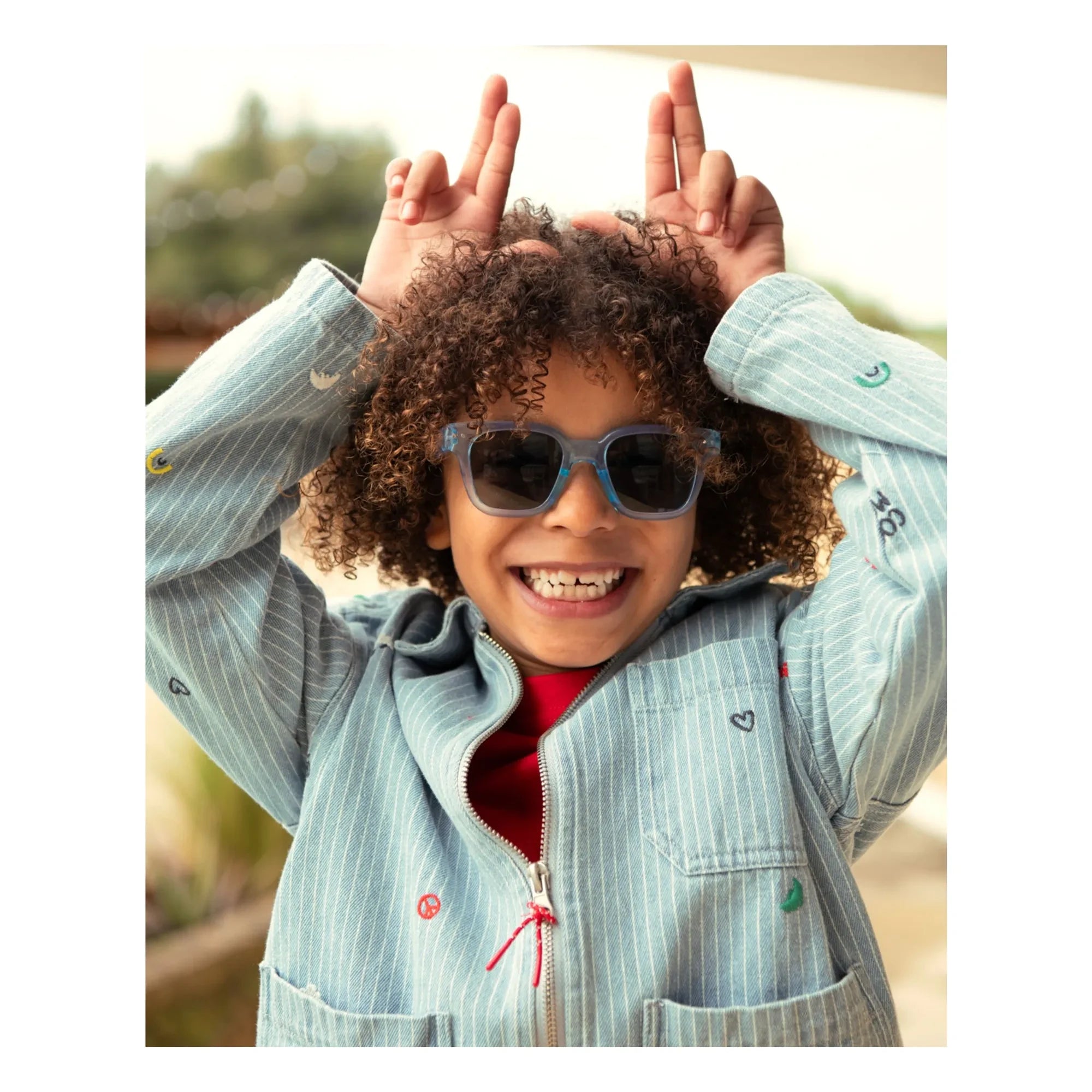 IZIPIZI - Sonnenbrille #Road Junior | Hellblau