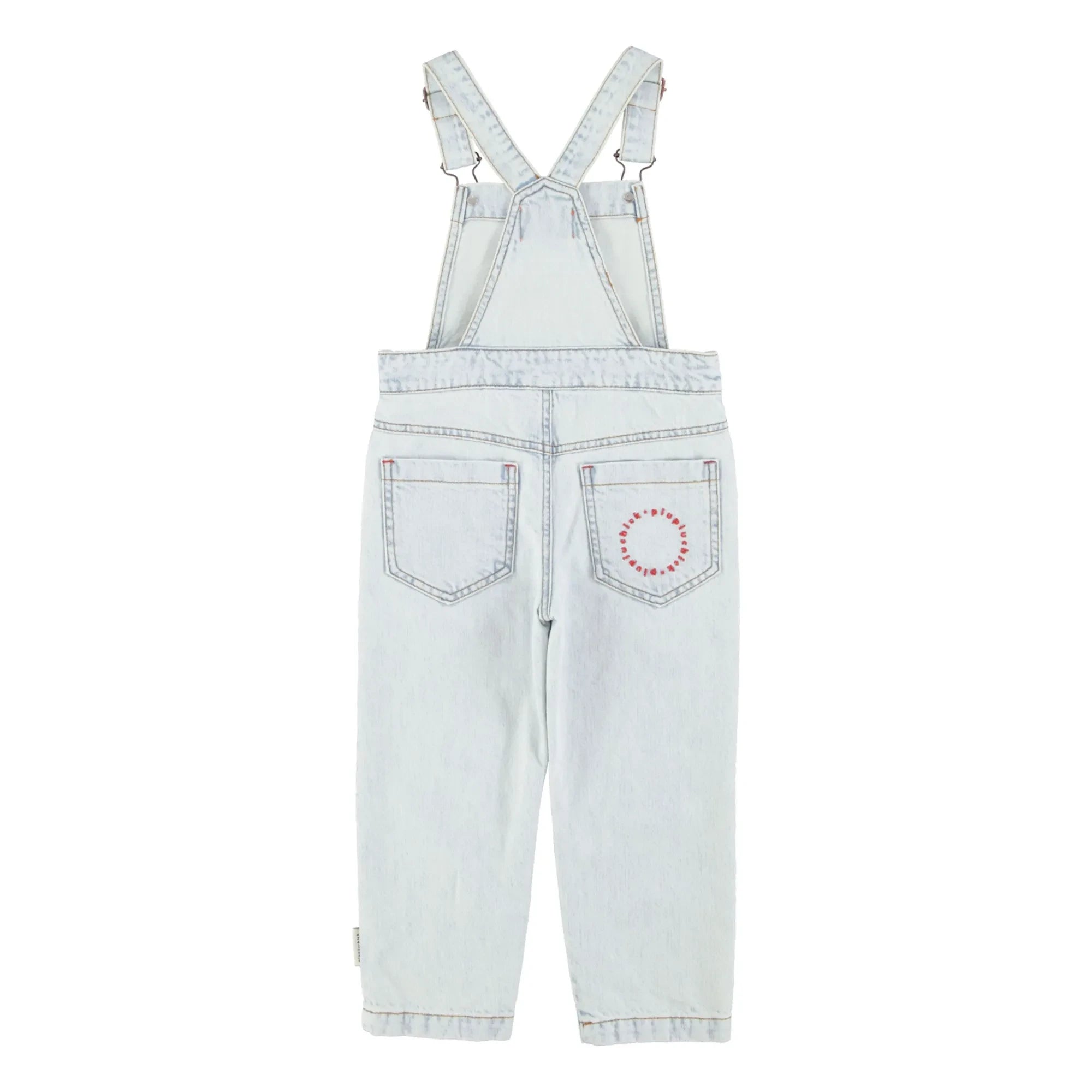 Piupiuchick - Jeans-Latzhosen | Gewaschenes Blau