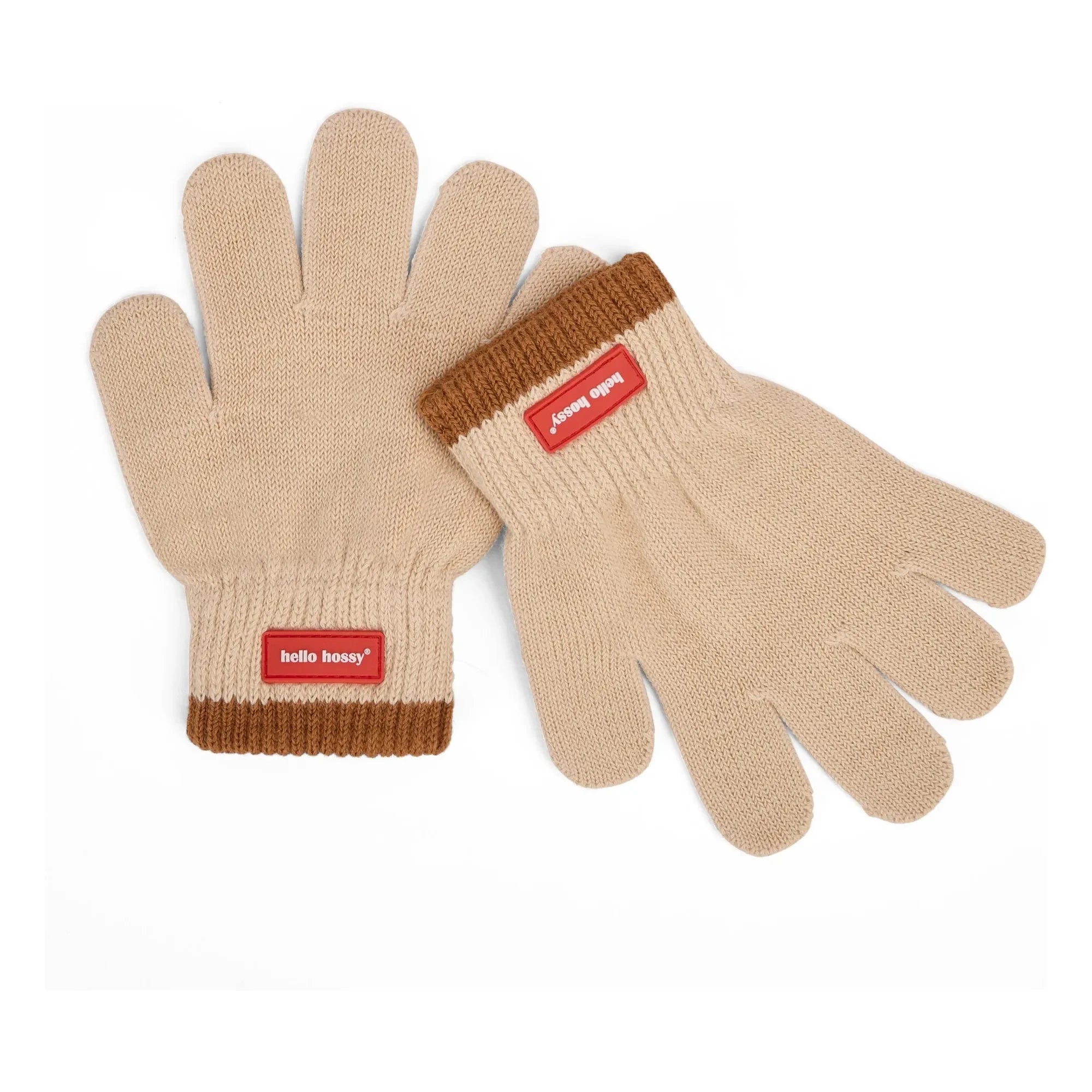 Hello Hossy - Elegante Handschuhe aus Bio-Baumwolle | Beige