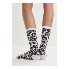 Essentiel Antwerp - Jimz Leoparden-Socken | Weiß