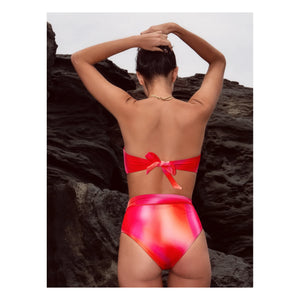 Icone - High-Waist-Strumpfhose Amber | Fuchsia