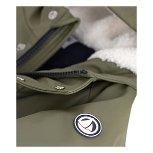 Petit Bateau - Mumlu ve astarlı Sherpa tarzı | Zeytin
