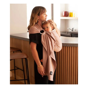 Mama Hangs - Bio-Baumwoll-Babytragetuch | Terrakotta