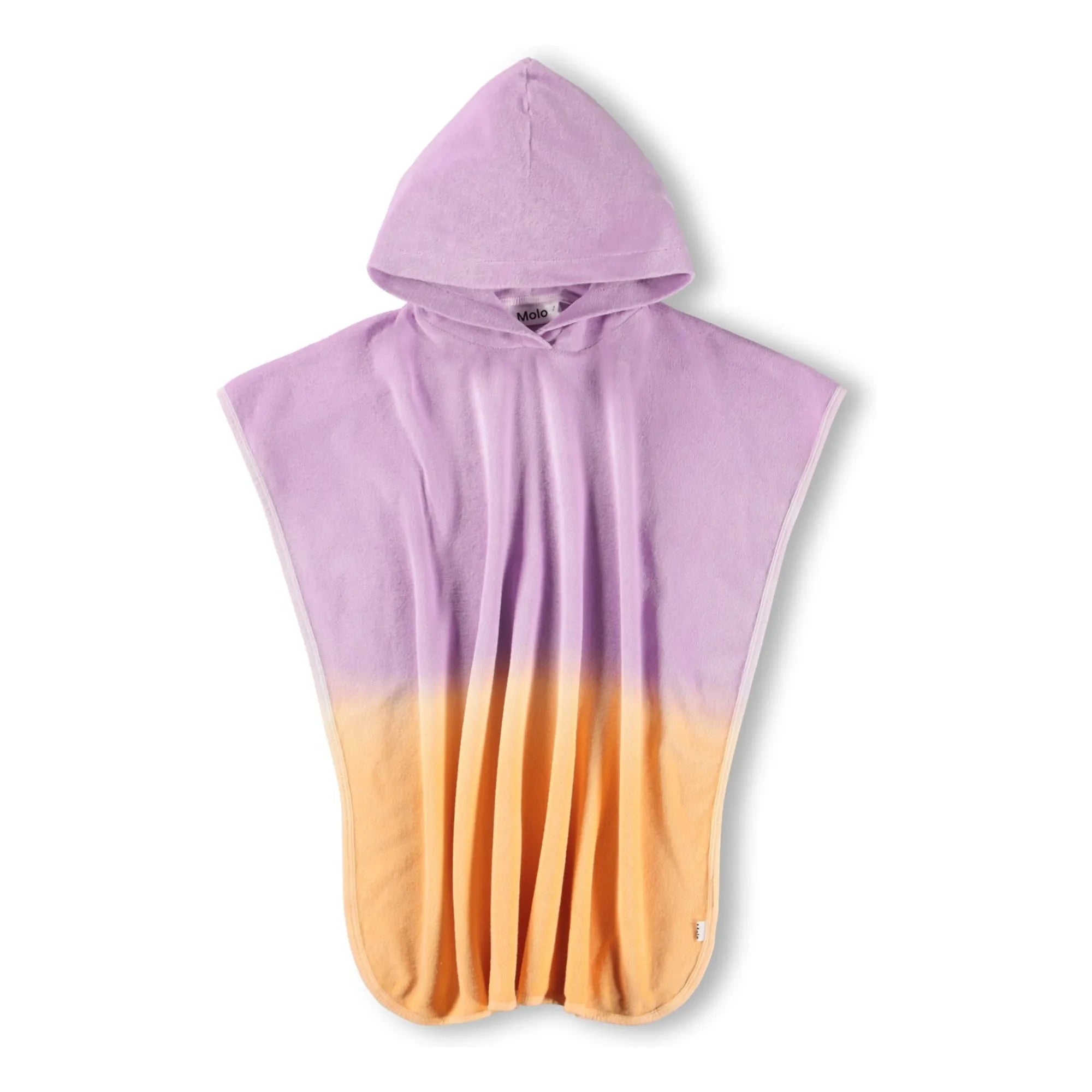 Molo - Zweifarbiger Strand-Poncho | Lila