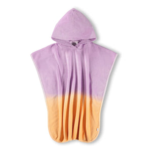 Molo - Zweifarbiger Strand-Poncho | Lila