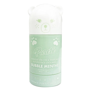 Inuwet - Bubble Mint reinigende Ton-Stick-Maske