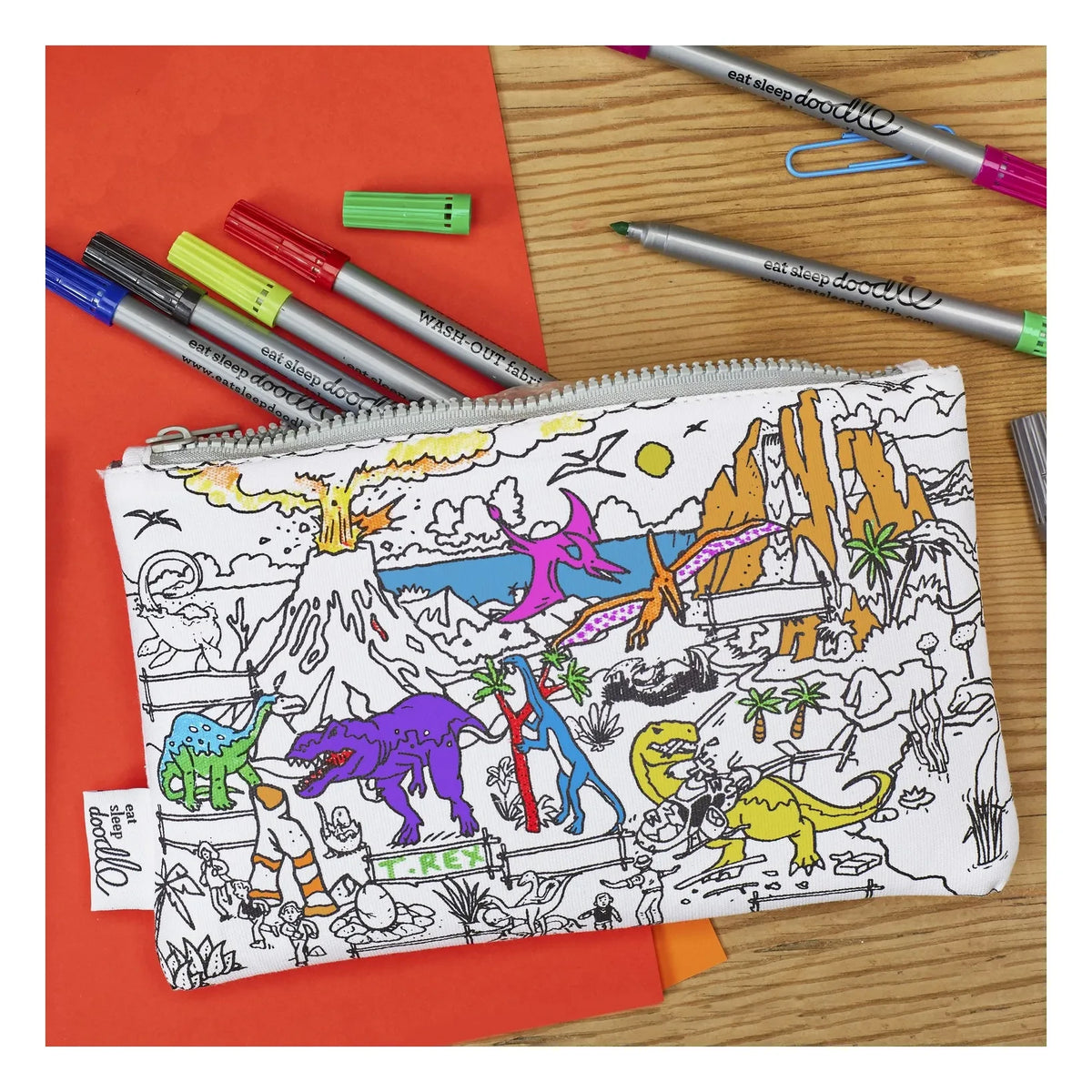 EatSleepDoodle - Dino-Malset