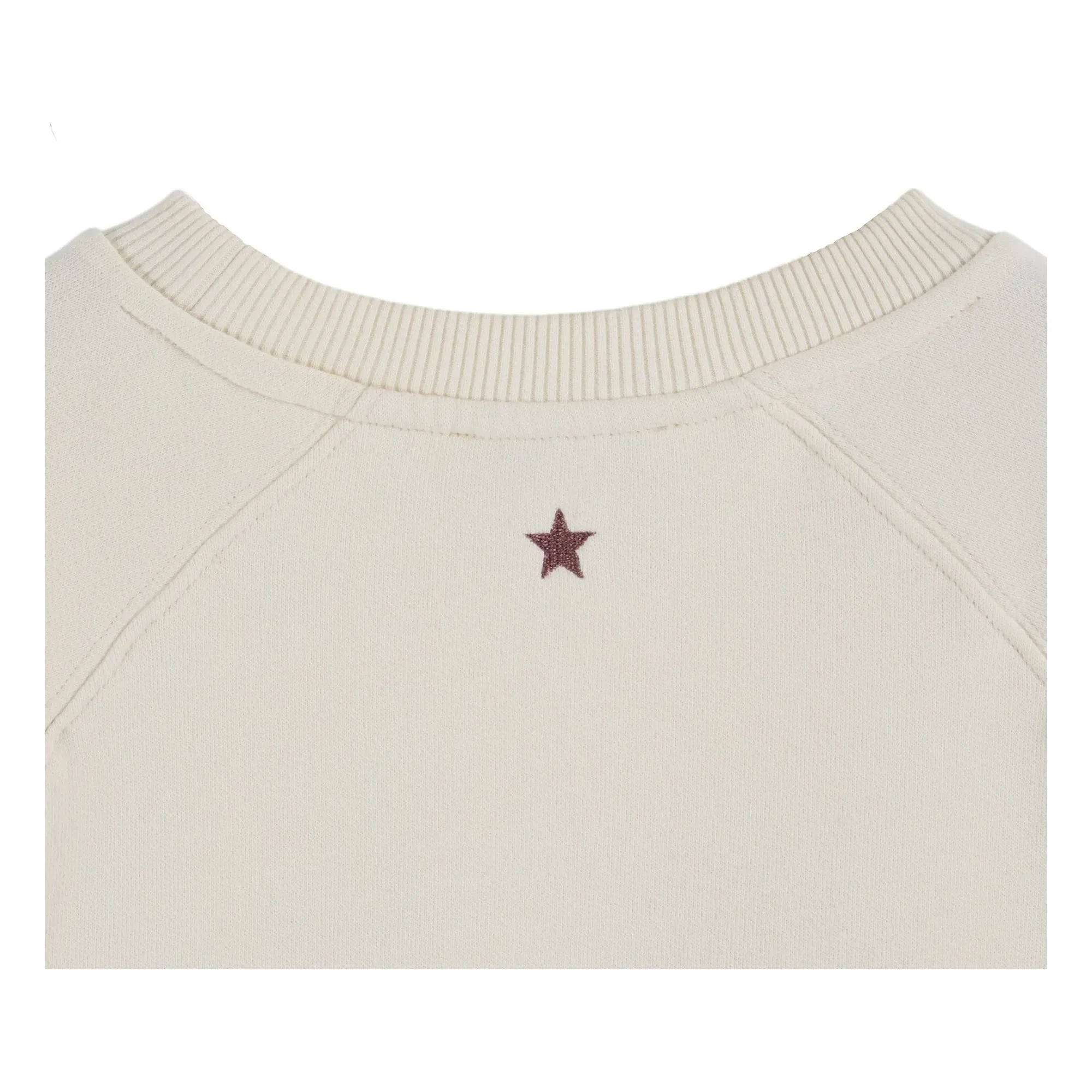 Emile et Ida – Sweatshirt New York Bio-Baumwolle | Creme
