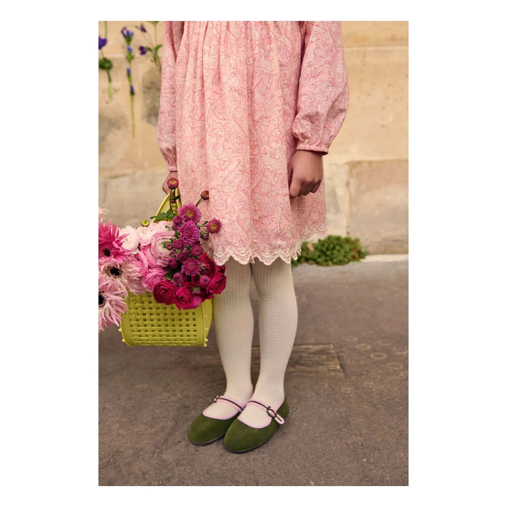 Louise Misha - Arinola Kleid aus Bio-Baumwolle | Rosa