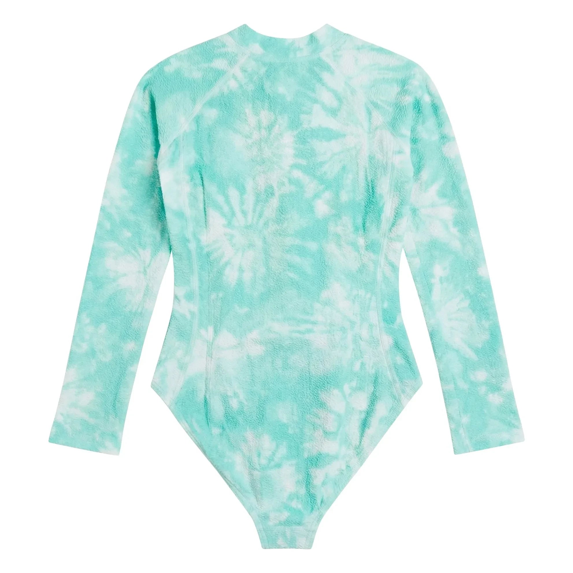 Lison Paris - Taha'a Wickel- und Batik-UV-Schutz-Badeanzug | Türkis