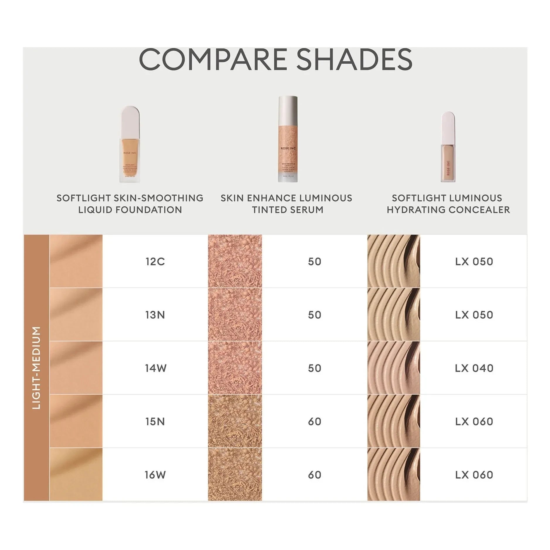 Rose Inc - Softlight Glättendes Foundation | 14W Mittel Warm
